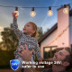 Світлодіодна вулична гірлянда 30 м GPATIO
