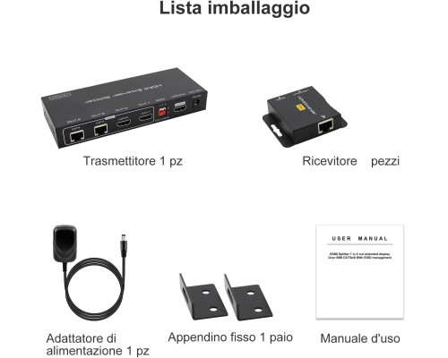 Передавач-приймач HDMI VEDINDUST