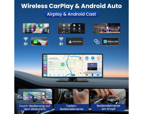 Дисплей Carplay Alpinetech