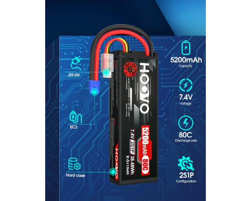 Акумулятор HOOVO 7.4V 5200mAh