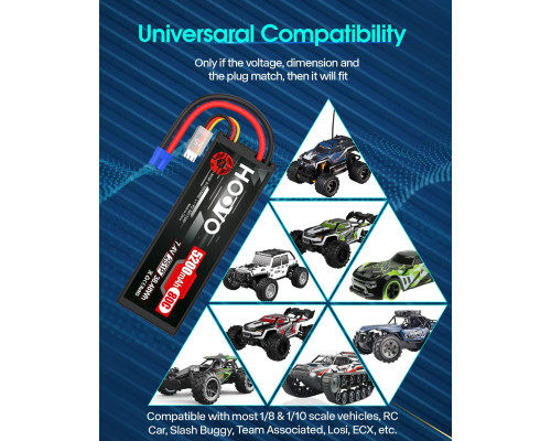 Акумулятор HOOVO 7.4V 5200mAh