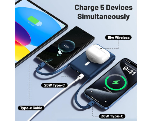 Портативний зарядний пристрій Mag-safe Power Bank