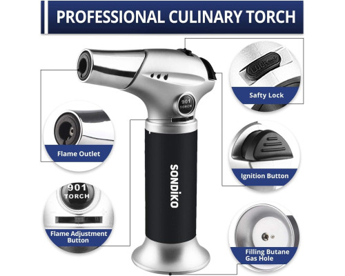 Газовий пальник Sondiko Kitchen S901