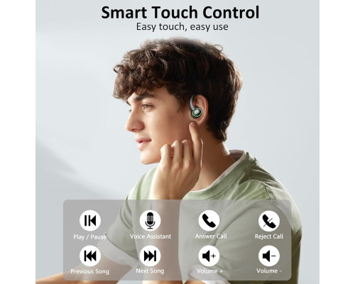 Бездротові навушники Matast Bluetooth 5.4