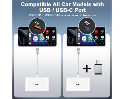 Бездротовий адаптер CarPlay Jigerjs