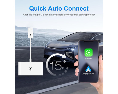 Бездротовий адаптер CarPlay Jigerjs
