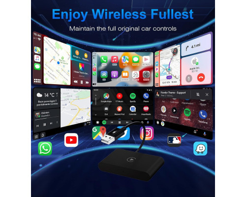 Бездротовий адаптер CarPlay Jigerjs