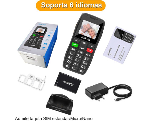 Мобільний телефон T102 TOKVIA