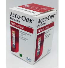 Тест-смужки моніторинг рівня глюкози в крові Accu-Chek
