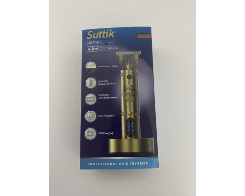 Бездротова машинка для стрижки Suttik