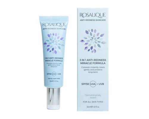 Крем для обличчя Rosalique проти червоний SPF50