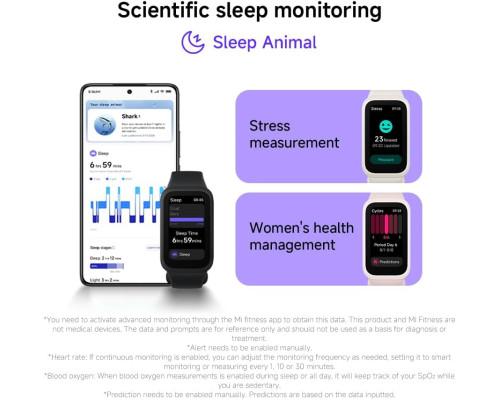 Годинники для спорту Smart Band 9 Active Global Version XIAOMI
