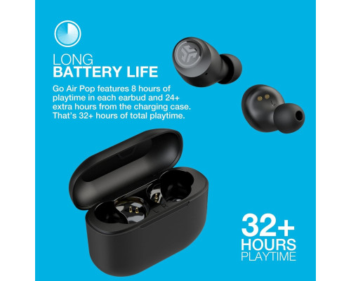 Bluetooth-навушники JLab Go Pop+ True Wireless Earbuds