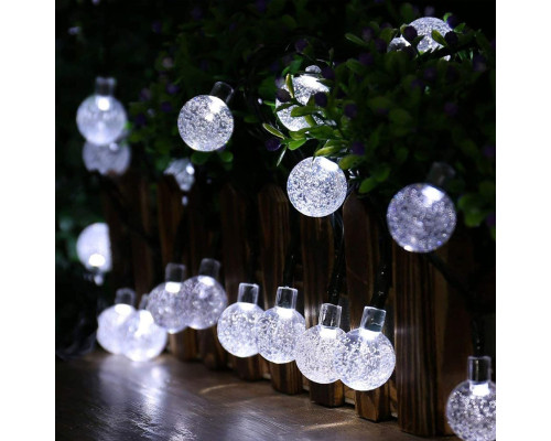 Світильники Lezonic Solar Lights Outdoor Garden, 5 м, 30 світлодіодів, гірлянда на сонячних батареях з 8 режимами