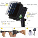 Світильники Lezonic Solar Lights Outdoor Garden, 5 м, 30 світлодіодів, гірлянда на сонячних батареях з 8 режимами