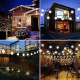 Світильники Lezonic Solar Lights Outdoor Garden, 5 м, 30 світлодіодів, гірлянда на сонячних батареях з 8 режимами