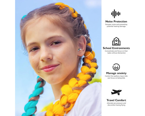 Дитячі беруші 6-12 років softvox