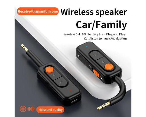Бездротовий Bluetooth-адаптер 2-в-1 DuHeSin