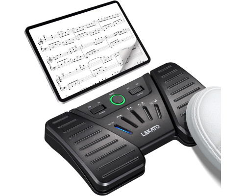 Бездротова Bluetooth-педаль LEKATO для перегортання сторінок