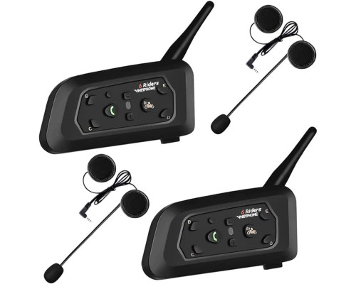 Гарнітура для мотоциклетного шолому VNETPHONE з Bluetooth 2шт.
