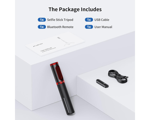Штатив-монопод для селфі ATUMTEK з Bluetooth-пультом