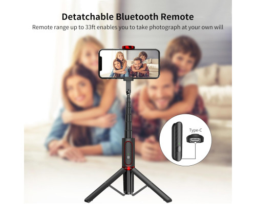Штатив-монопод для селфі ATUMTEK з Bluetooth-пультом