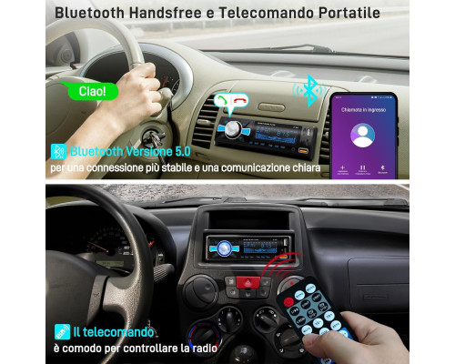 Автомагнітола Haslaky з Bluetooth
