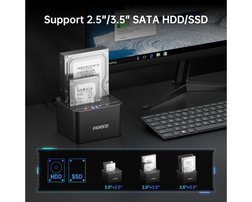 Док-станція FIDECO HDD