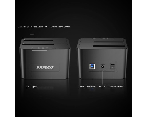 Док-станція FIDECO HDD