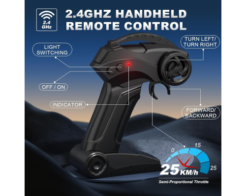 Дрифт-кари з дистанційним керуванням 4WD 2.4GHz AYIQUTY