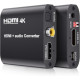 Аудіоекстрактор BolAAzuL HDMI 4K@30Hz адаптер-перетворювач