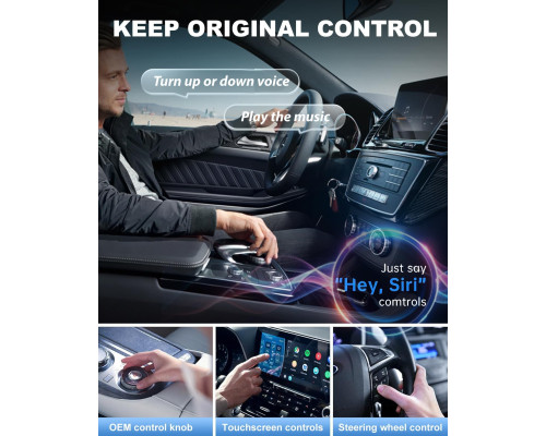 Бездротовий адаптер CarPlay SwartLife