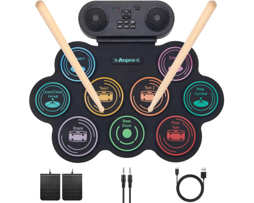 Електронна ударна установка Anpro з Bluetooth