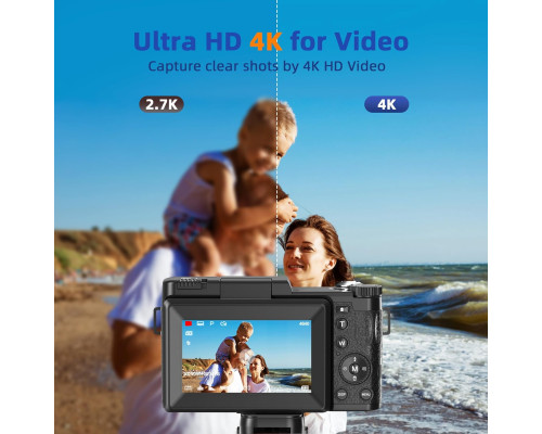 Цифрова камера CCN 4K 48 МП