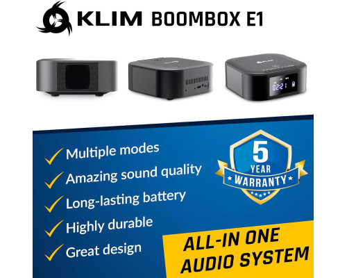 Портативна аудіосистема з CD-програвачем KLIM