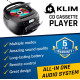 Бумбокс з касетним магнітофоном KLIM CD Bluetooth