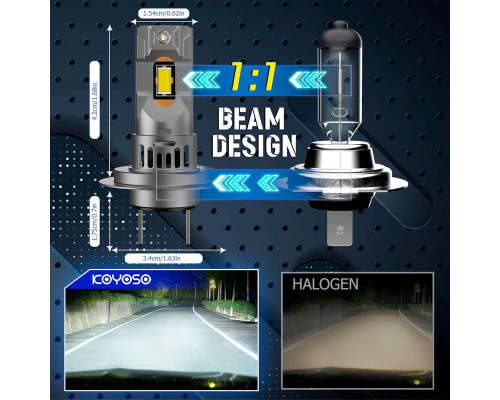 Світлодіодна лампа KOYOSO H7 110 Вт