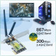 Бездротова мережева карта PCIe AC 1200 Мбіт/с
