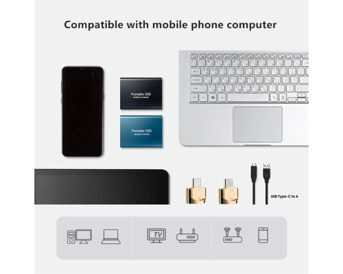Зовнішні жорсткі диски Type-C USB 3.1 SSD