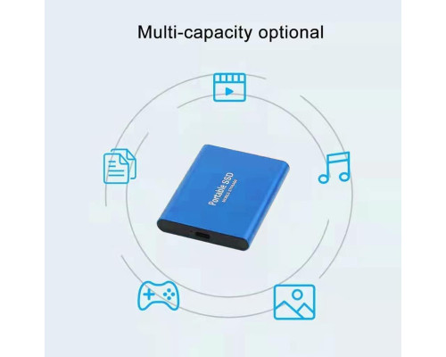 Зовнішній SSD накопичувач 8 ТБ USB 3.1 Type-C для ноутбука