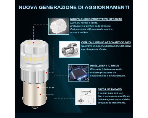 Світлодіодна лампа XENOLORD P21W 1156 BA15S
