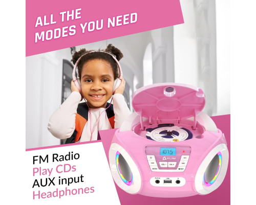 Дитячий CD-програвач KLIM Candy Kids