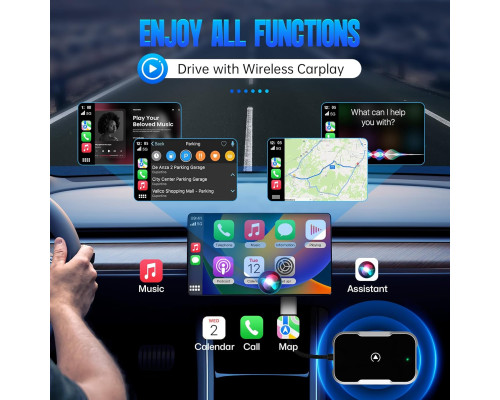 Бездротовий адаптер Carplay USB JBonest
