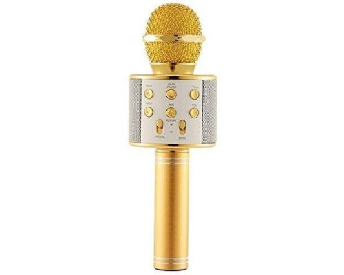 Бездротовий ручний караоке-мікрофон Karaoke WS-858 BRAND YUVA