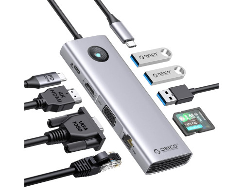 Док-станція ORICO USB C з HDMI 4K