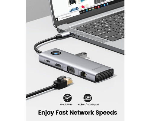 Док-станція ORICO USB C з HDMI 4K