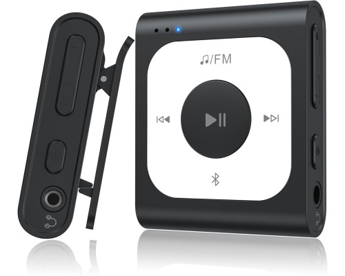 Портативний MP3-плеєр AGPTEK 64 ГБ Clip із Bluetooth