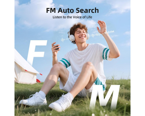 Портативний MP3-плеєр AGPTEK 64 ГБ Clip із Bluetooth