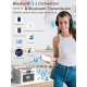 Касетний CD-програвач / бумбокс Jimeng з Bluetooth та акумулятором FM/AUX/Micro SD/USB