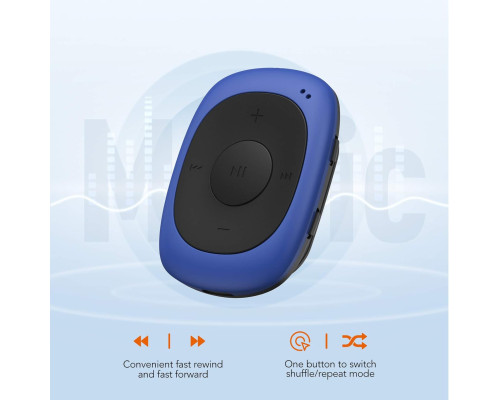 Портативний музичний плеєр AGPTEK G02 8GB Clip
